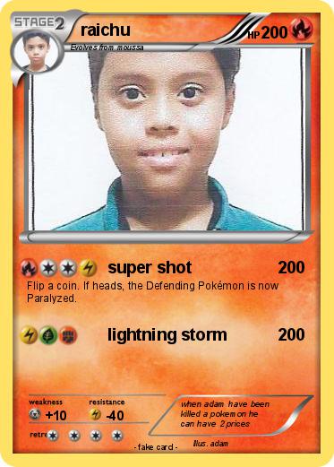 Pokemon raichu