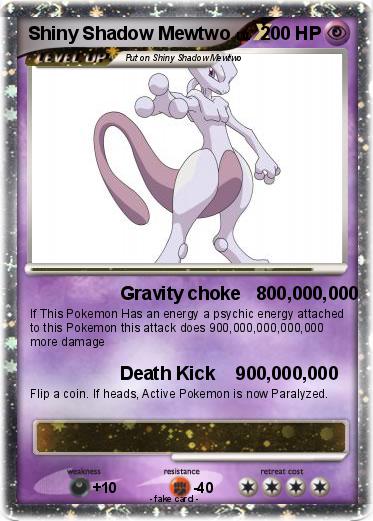 Pokemon Shiny Shadow Mewtwo