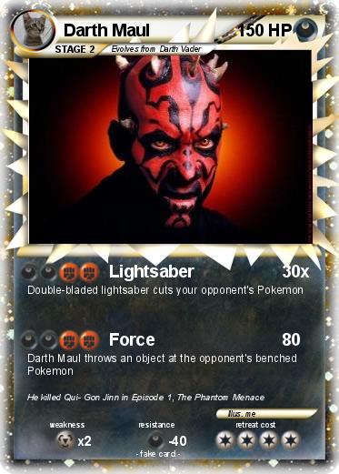 Pokemon Darth Maul
