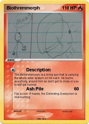Pokemon Biothremmorph