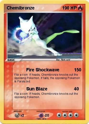 Pokemon Chemibronze