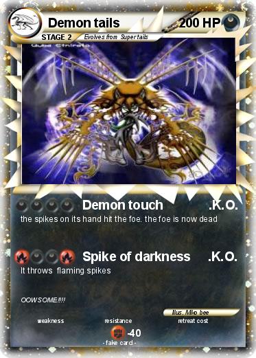 Pokemon Demon tails