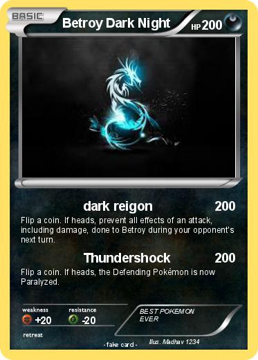 Pokemon Betroy Dark Night