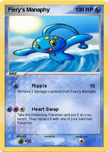 Pokemon Fiery's Manaphy