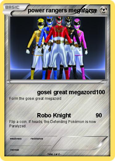 Pokemon power rangers megaforce