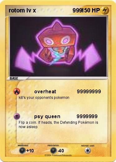 Pokemon rotom lv x                       999