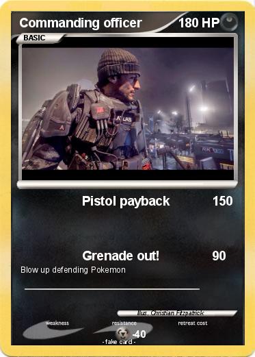 Pokemon Commanding officer