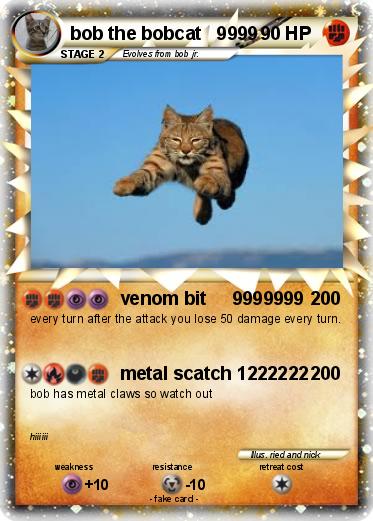 Pokemon bob the bobcat   9999