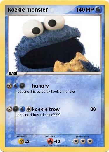Pokemon koekie monster