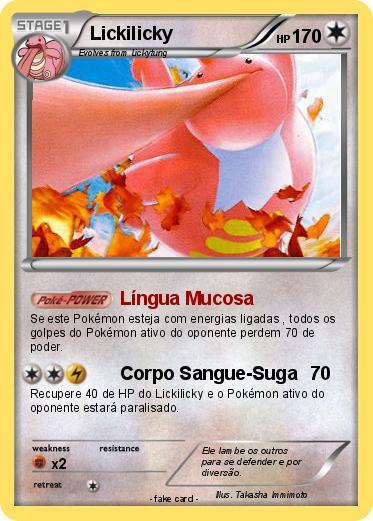 Pokemon Lickilicky
