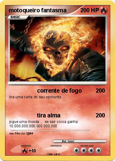 Pokemon motoqueiro fantasma