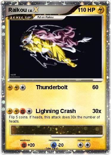 Pokemon Raikou