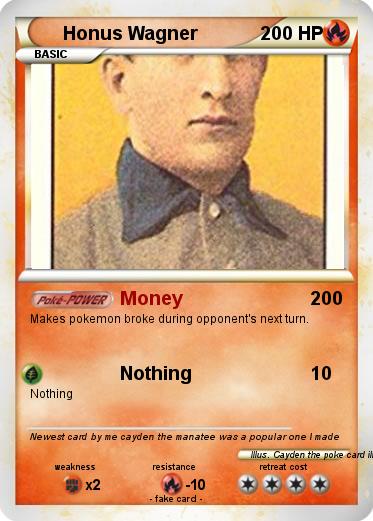 Pokemon Honus Wagner