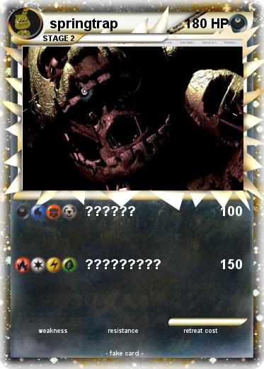 Pokemon springtrap