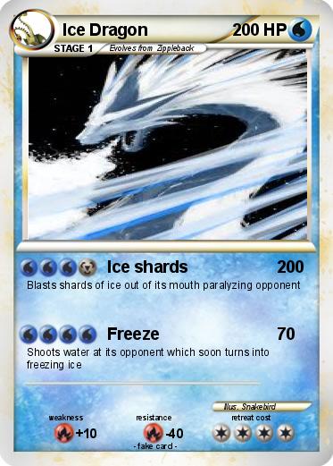 Pokemon Ice Dragon