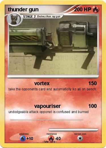 Pokemon thunder gun