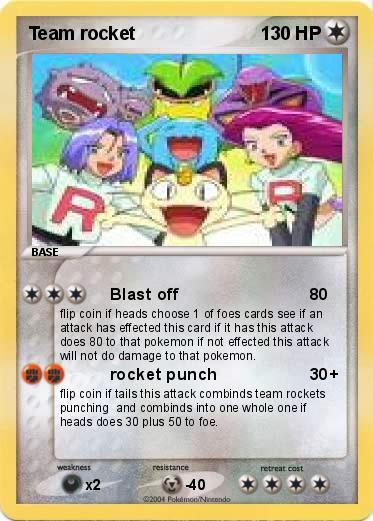 Pokemon Team rocket
