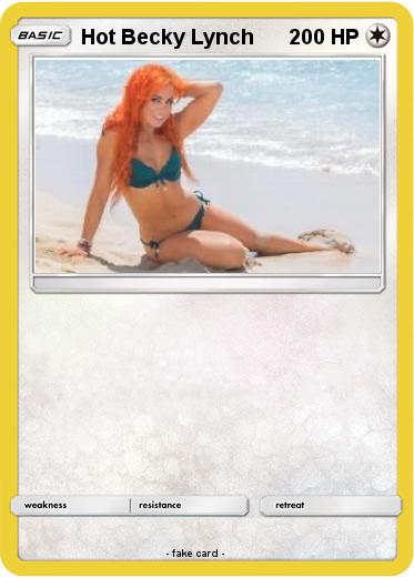 Pokemon Hot Becky Lynch