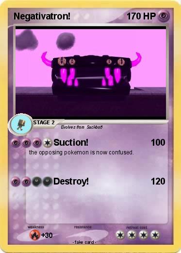 Pokemon Negativatron!