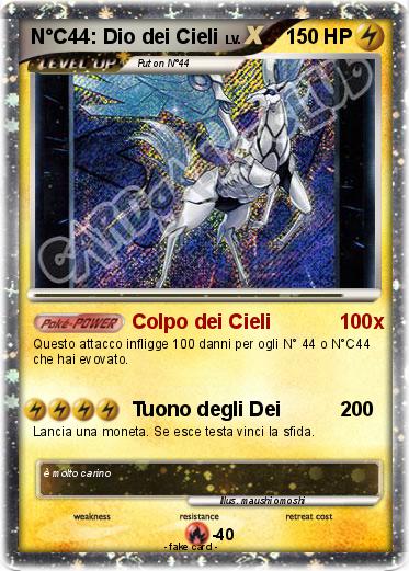Pokemon N°C44: Dio dei Cieli