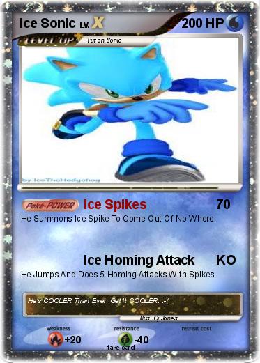 Pokemon Ice Sonic