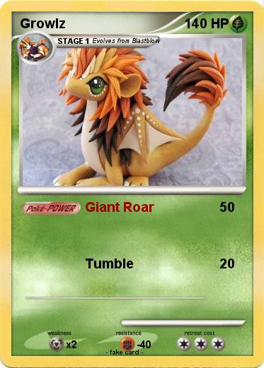 Pokemon Growlz