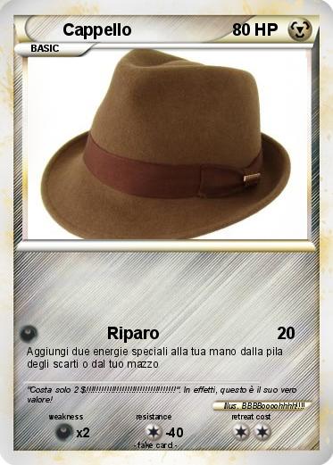 Pokemon Cappello