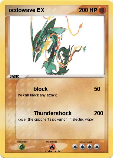 Pokemon ocdowave EX