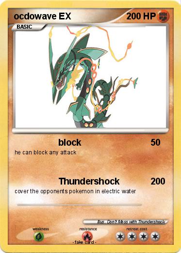 Pokemon ocdowave EX