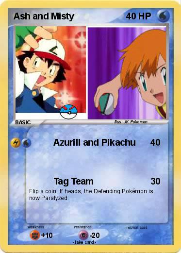 Pokemon Ash and Misty