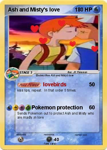 Pokemon Ash and Misty's love