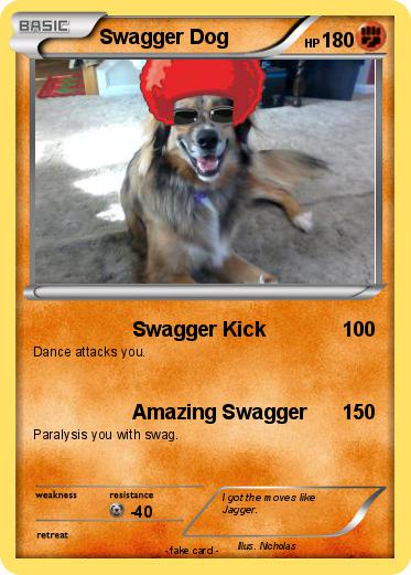 Pokemon Swagger Dog