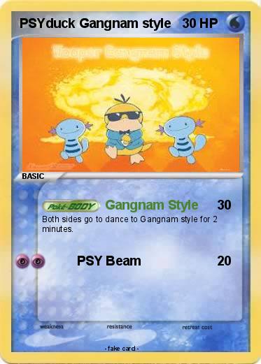 Pokemon PSYduck Gangnam style