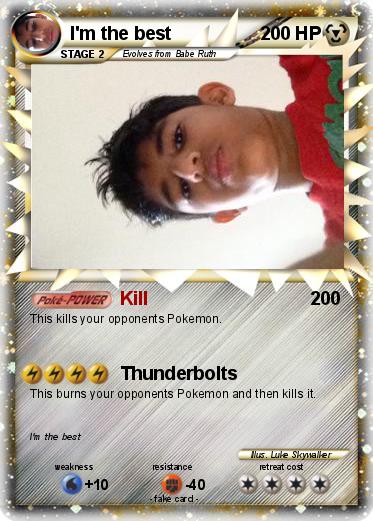 Pokemon I'm the best