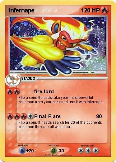 Pokemon infernape
