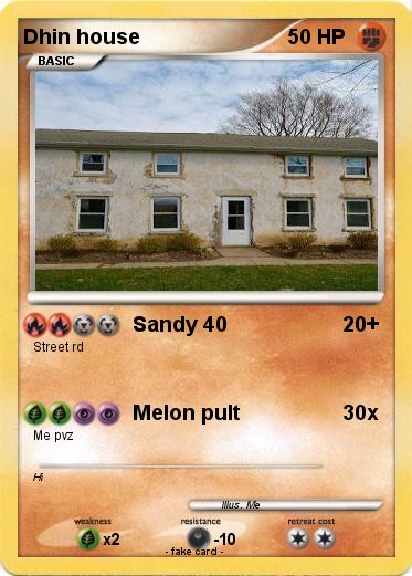 Pokemon Dhin house
