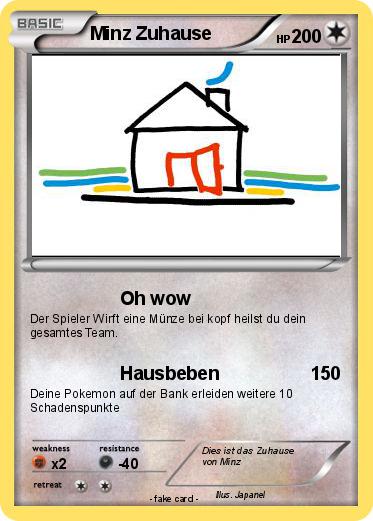 Pokemon Minz Zuhause