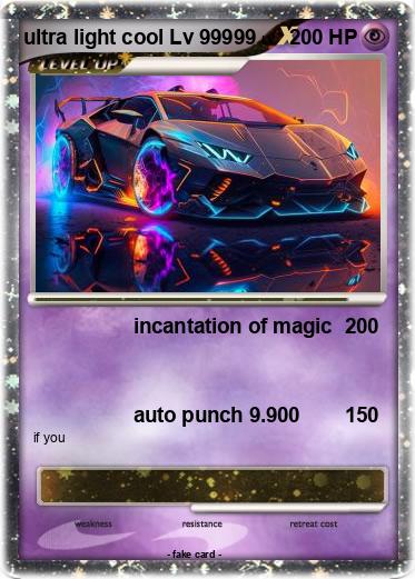 Pokemon ultra light cool Lv 99999