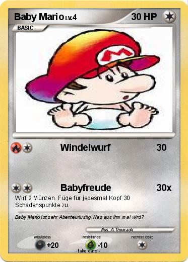 Pokemon Baby Mario