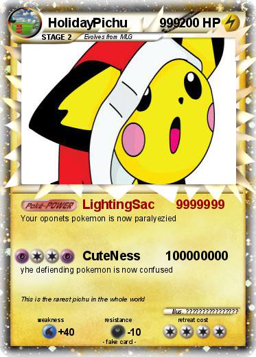 Pokemon HolidayPichu         999