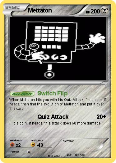 Pokemon Mettaton