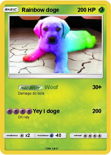 Pokemon Rainbow doge