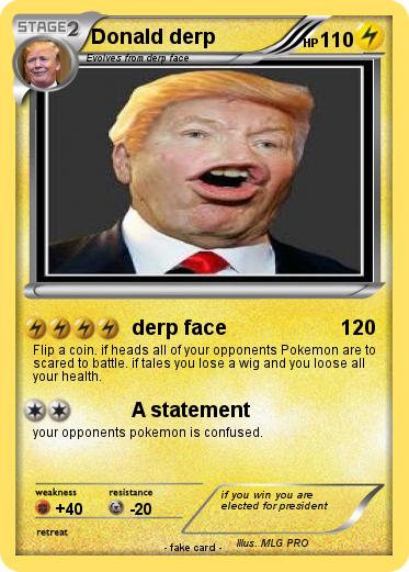 Pokemon Donald derp