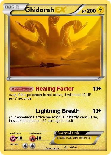 Pokemon Ghidorah