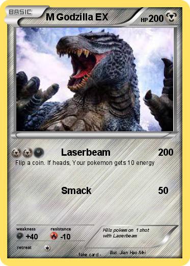 Pokemon M Godzilla EX