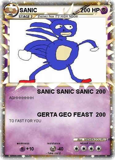 Pokemon SANIC