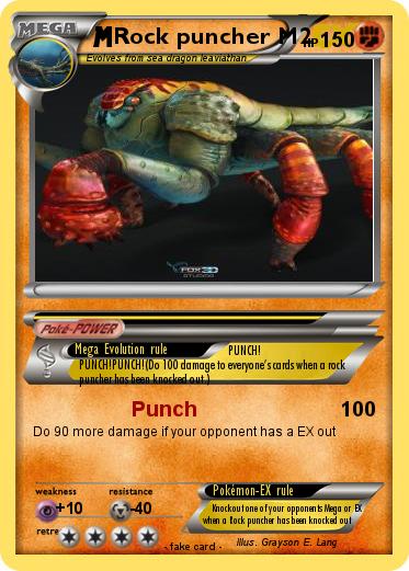 Pokemon Rock puncher M2