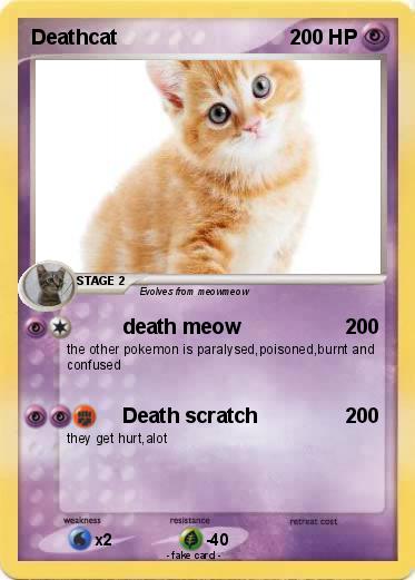 Pokemon Deathcat