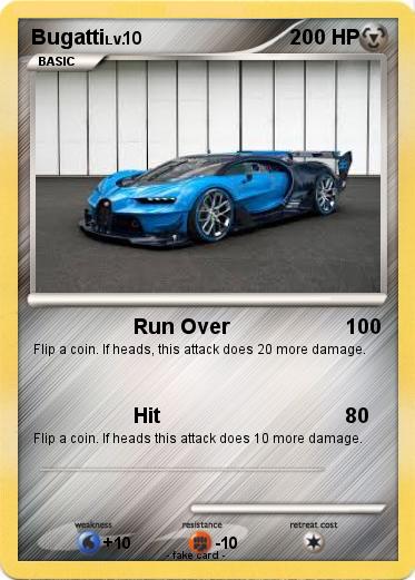Pokemon Bugatti