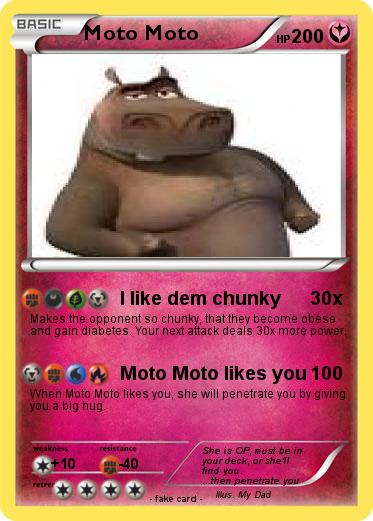 Pokemon Moto Moto